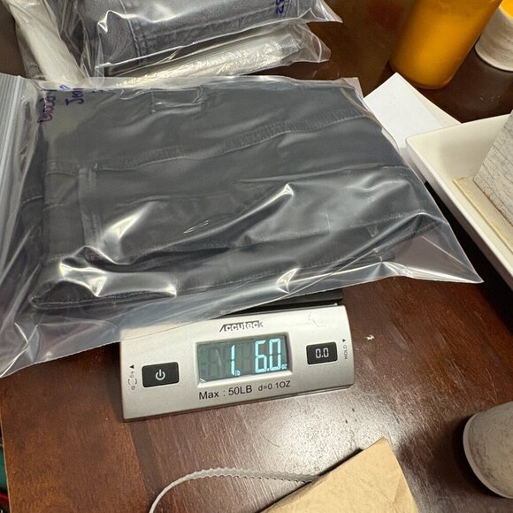 Good American Good Waist Crop Skinny Black Plus Size 20 Distressed Hem - Picture 10 of 10